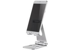 Telefoonstandaard Neomounts DS10-160SL1 opvouwbaar zilver