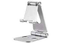 Telefoonstandaard Neomounts DS10-160SL1 opvouwbaar zilver