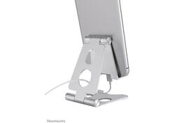 Telefoonstandaard Neomounts DS10-150SL1 opvouwbaar Zilver