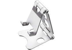 Telefoonstandaard Neomounts DS10-150SL1 opvouwbaar Zilver