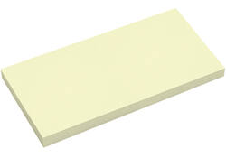 Memoblok info notes antimicrobiëel 100 vel 125x75mm geel