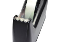Plakbandhouder Rapesco D500 antibacterieel zwart