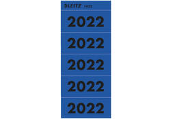 Rugetiket Leitz 2022 80mm blauw