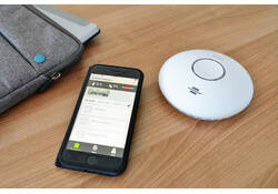 Rook-en hitte melder Brennenstuhl wifi Connect wit