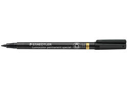 Viltstift Staedtler Lumocolor 319 special permanent M zwart