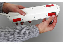 Stekkerdoos Brennenstuhl bureau Estilo 6 voudig inclusief 2 USB 200cm wit/zilver