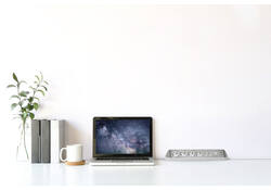 Stekkerdoos Brennenstuhl bureau Estilo 6 voudig inclusief 2 USB 200cm wit/zilver