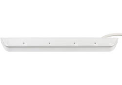 Stekkerdoos Brennenstuhl bureau Estilo 6 voudig inclusief 2 USB 200cm wit/zilver