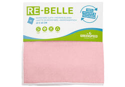 Microvezeldoek Greenspeed Re-belle 40x40cm roze