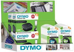 Labelprinter Dymo LetraTag 200B draagbaar bluetooth 12mm zwart display