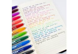Rollerpen PILOT friXion medium zwart blister à 1 stuk
