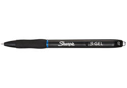 Gelschrijver Sharpie S-gel medium blauw blister à 3 stuks