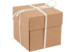 Explosion box Creativ Company 12x12x12cm naturel