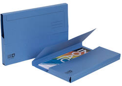 Pocketmap Exacompta Clean'Safe A4 400gr blauw
