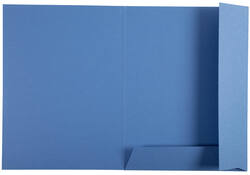 Dossiermap Exacompta Clean'Safe 2kleppen blauw
