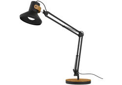 Bureaulamp Unilux Baya led bamboe zwart