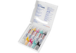 Acrylmarker edding e-5400 3D double liner medium basis assorti set à 5 stuks