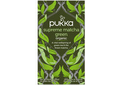Thee Pukka supreme matcha green tea 20 zakjes