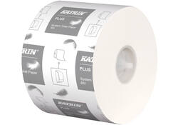 Toiletpapier Katrin Plus System 2-laags 800vel 36rollen wit