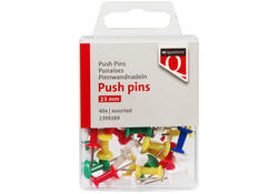 Push pins Quantore 40 stuks assorti