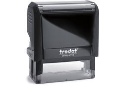 Tekststempel Trodat Printy 4913 personaliseerbaar zw 5regels 58x22mm