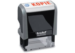 Tekststempel Trodat Printy 4912 kopie blauw rood