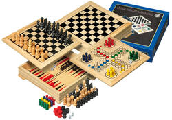 Houten spellendoos