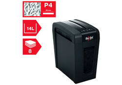 Papiervernietiger Rexel Secure X8-SL P4 snippers 4x40mm