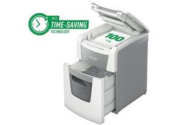 Papiervernietiger Leitz IQ Auto+ Small Office 100 P5 snippers 2x15mm
