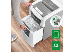 Papiervernietiger Leitz IQ Auto+ Small Office 100 P5 snippers 2x15mm