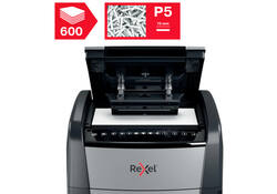 Papiervernietiger Rexel Optimum Auto+ 600M P5 snippers 2x15mm
