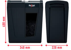Papiervernietiger Rexel Secure X10 P4 snippers 4x40mm
