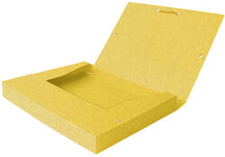 Elastobox Oxford Top File+ A4 25mm geel
