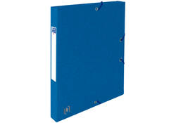 Elastobox Oxford Top File+ A4 25mm blauw
