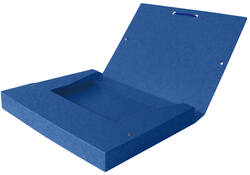 Elastobox Oxford Top File+ A4 25mm blauw