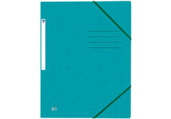 Elastomap Oxford Top File+ A4 aqua