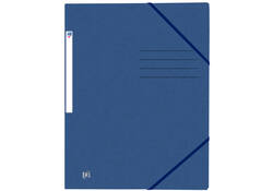 Elastomap Oxford Top File+ A4 donkerblauw