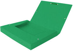 Elastobox Oxford Top File+ A4 40mm groen