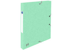 Elastobox Oxford Top File+ A4 25mm pastel assorti