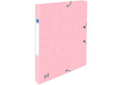 Elastobox Oxford Top File+ A4 25mm pastel assorti