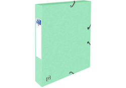 Elastobox Oxford Top File+ A4 40mm pastel assorti