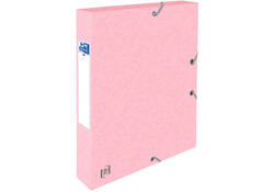 Elastobox Oxford Top File+ A4 40mm pastel assorti