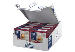 Pochette Tork LinStyle® 1-laags 50st duurzaam bordeaux 509603