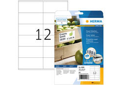 Etiket HERMA Power 10908 105x48mm wit 300stuks