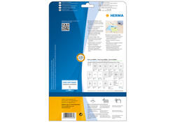 Etiket HERMA 4585 210x297mm weerbestendig transparant mat 10stuks