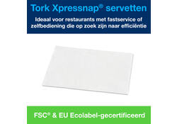 Servetten Tork Expressnap N4 extra zacht premium 1/2 vouw 2-laags wit 15850