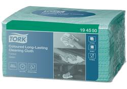 Reinigingsdoek Tork Long lasting W8 multifunctioneel groen 194550