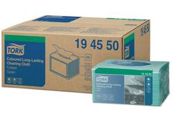 Reinigingsdoek Tork Long lasting W8 multifunctioneel groen 194550
