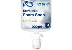 Handzeep Tork S4 foam extra mild allergievriendelijk 1000ml 520701