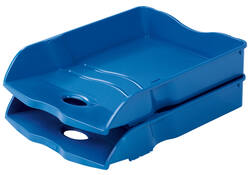 Brievenbak Han Re-LOOP A4 stapel- & nestbaar blauw